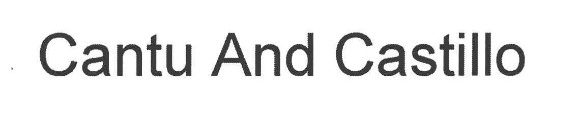 CANTU AND CASTILLO