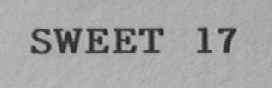 SWEET 17