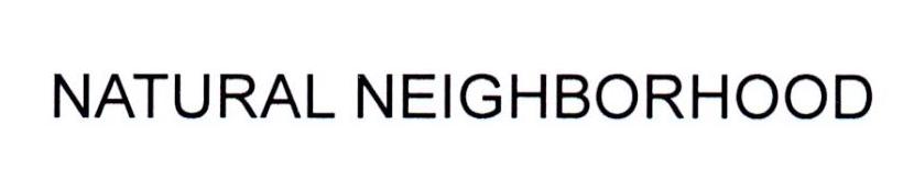 NATURAL NEIGHBORHOOD