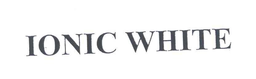 IONIC WHITE