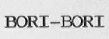 BORI-BORI