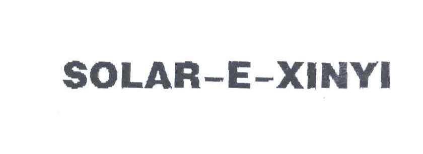 SOLAR-E-XINYI