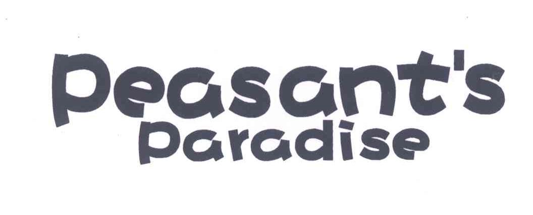 PEASANT＇S PARADISE