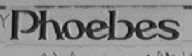 PHOEBES