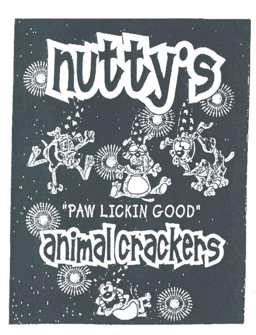 NUTTY`S PAW LICKIN GOOD ANIMAL CRACKERS