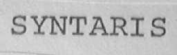 SYNTARIS