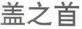 盖之首