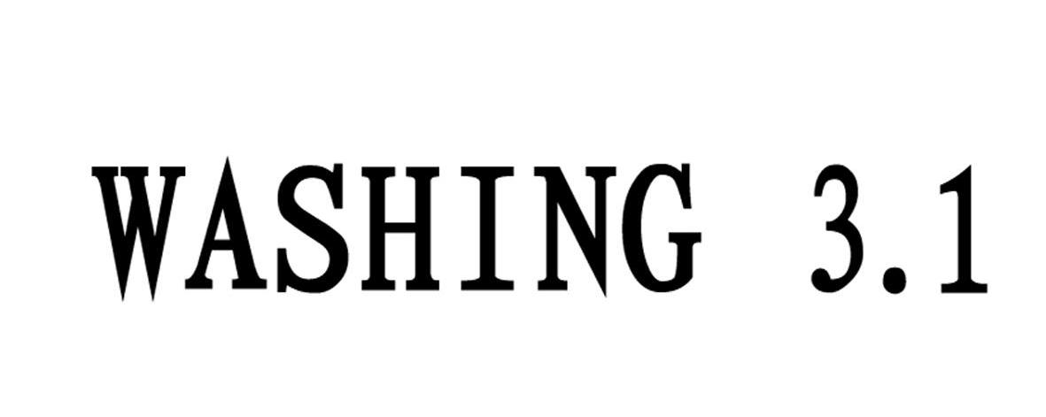 WASHING 3.1