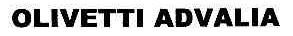 OLIVETTI ADVALIA