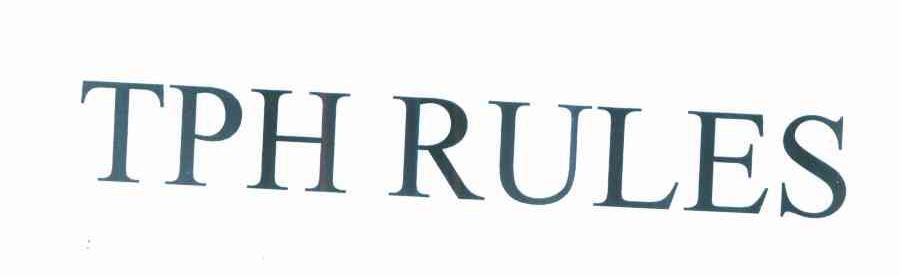TPH RULES