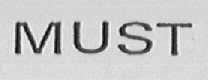 MUST