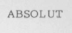 ABSOLUT
