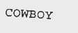 COWBOY