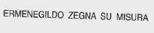 ERMENEGILDO ZEGNA SU MISURA