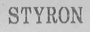 STYRON