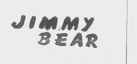 JIMMY BEAR