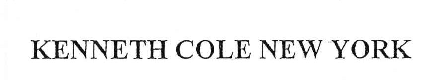 KENNETH COLE NEW YORK