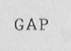 GAP