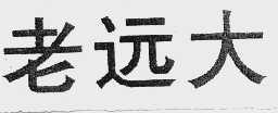 老远大    远大