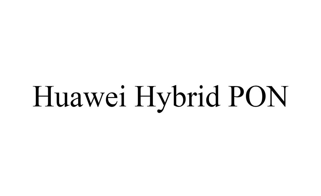 HUAWEI HYBRID PON