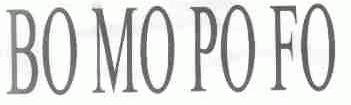 BO MO PO FO