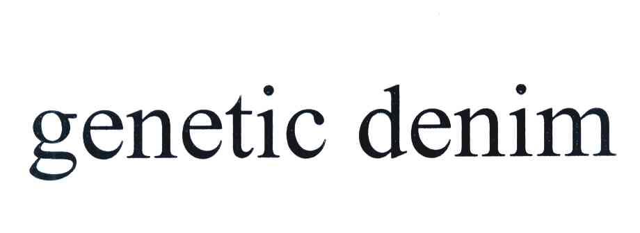 GENETIC DENIM