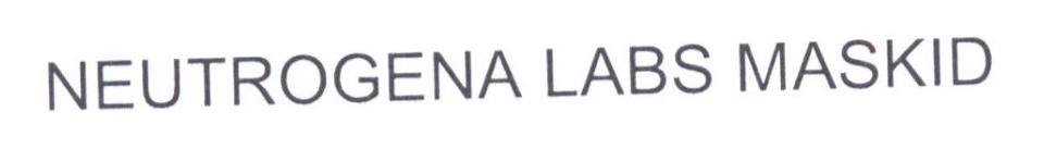 NEUTROGENA LABS MASKID