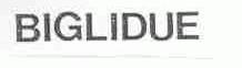 BIGLIDUE