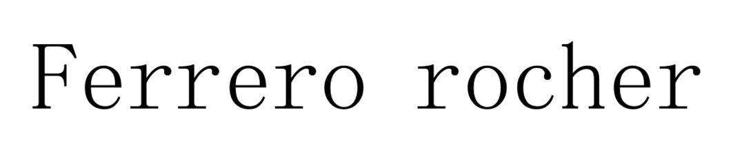 FERRERO ROCHER