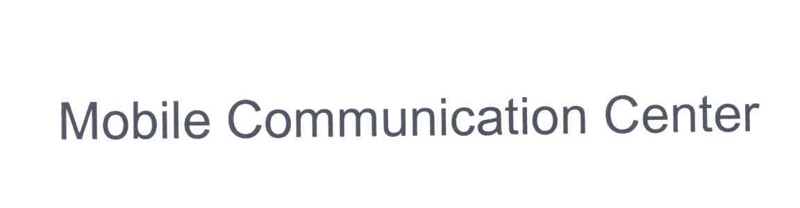 MOBILE COMMUNICATION CENTER