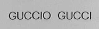 GUCCIO GUCCI