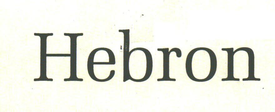 HEBRON