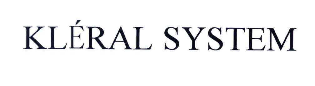 KLERAL SYSTEM
