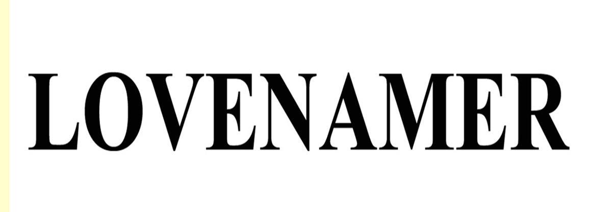 LOVENAMER