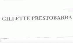 GILLETTE PRESTOBARBA