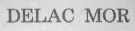 DELAC MOR