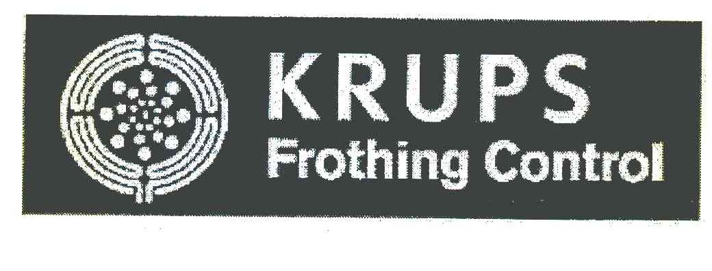 KRUPS FROTHING CONTROL