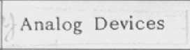 ANALOG DEVICES