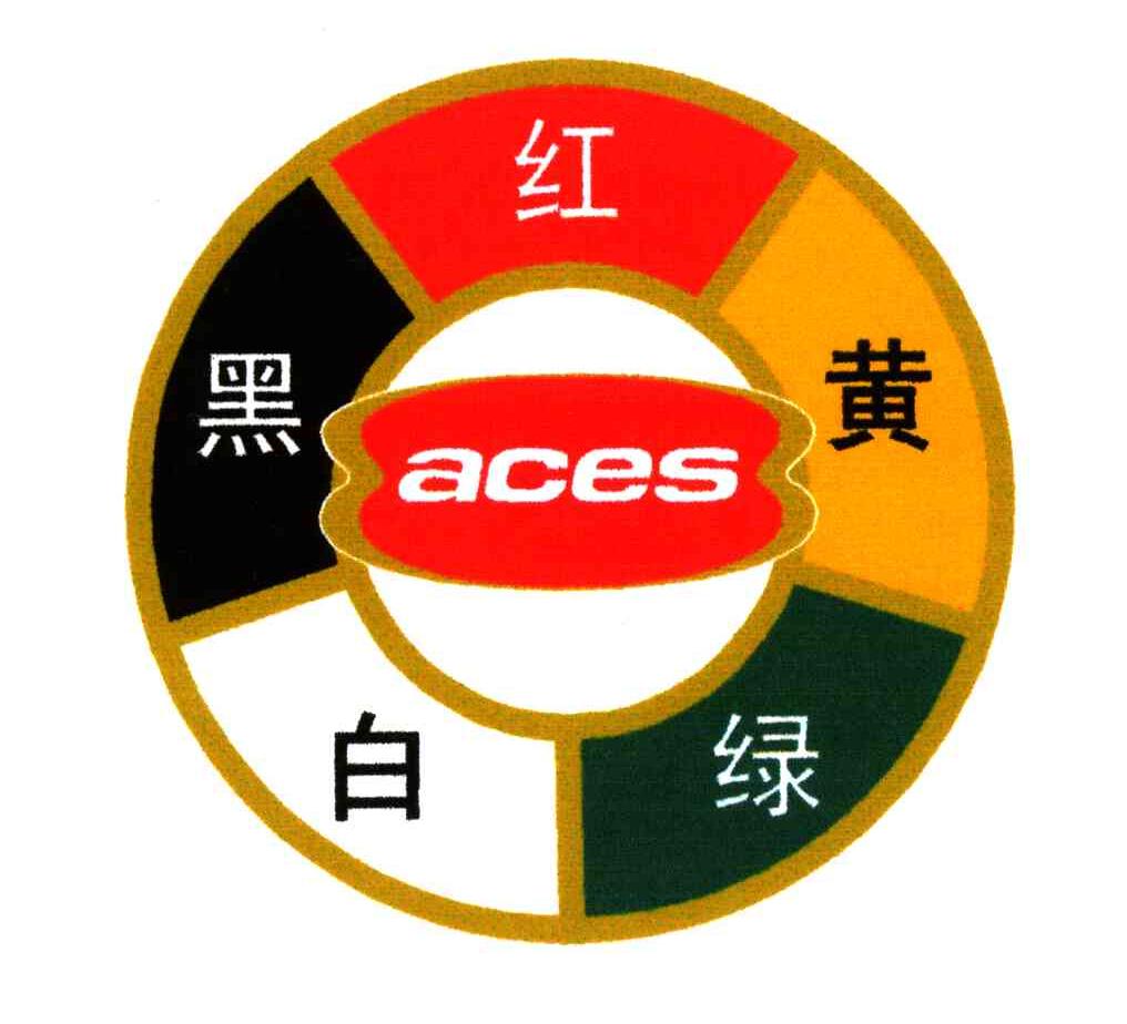 红黑黄白绿;ACES