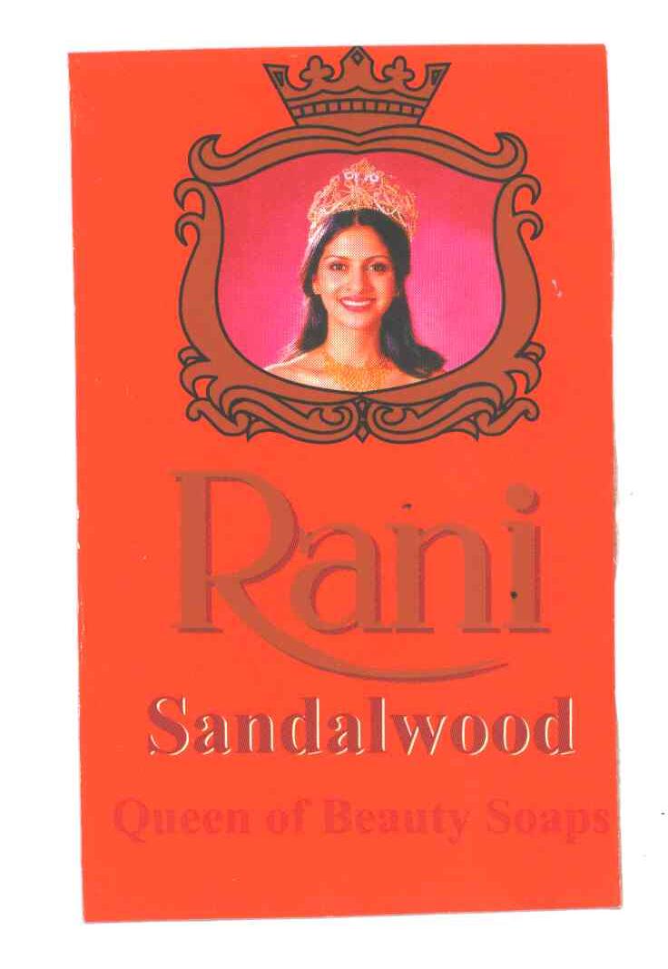 RANI SANDALWOOD QUEEN OF BEAUTY SOAPS