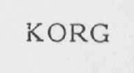 KORG