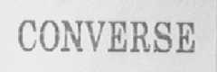 CONVERSE