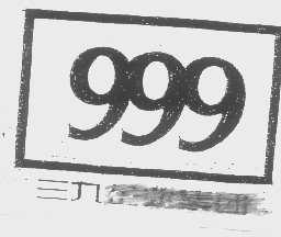 三九   999