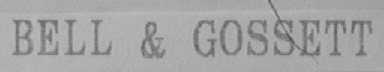 BELL & GOSSETT