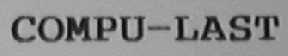 COMPU-LAST