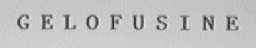 GELOFUSINE