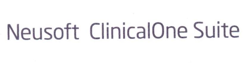 NEUSOFT CLINICALONE SUITE