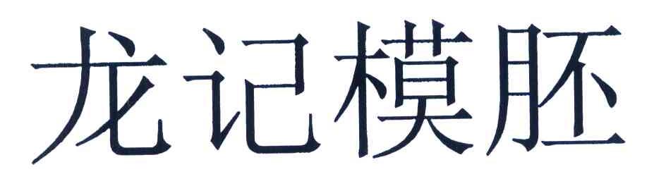 龙记模胚