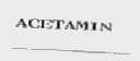ACETAMIN