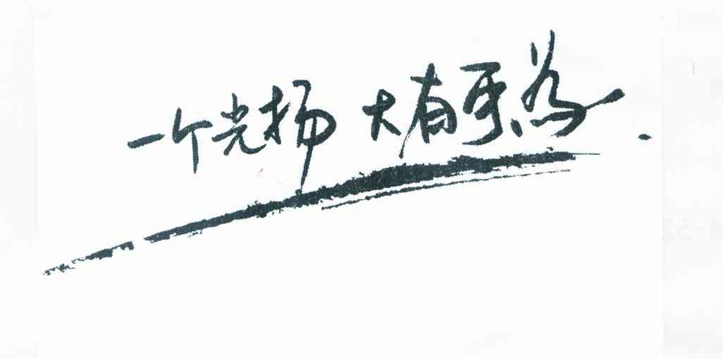 一个光扬大有可为